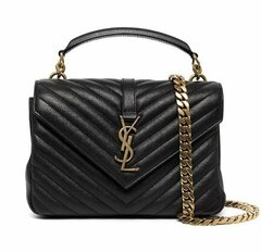 Сумка женская Saint Laurent College Monogram Medium черный