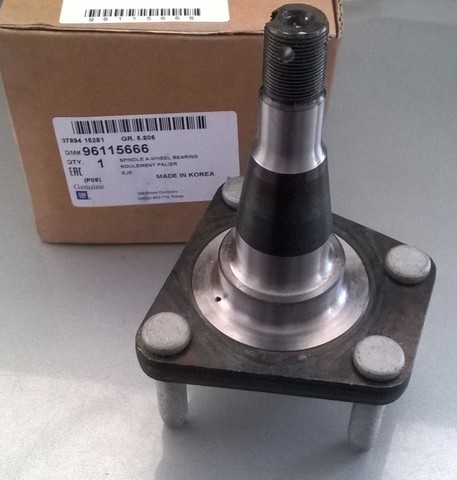 ОСЬ ЗАДНЕЙ БАЛКИ (ЦАПФА) NEXIA, LANOS, CHANCE, SENS, ESP GM