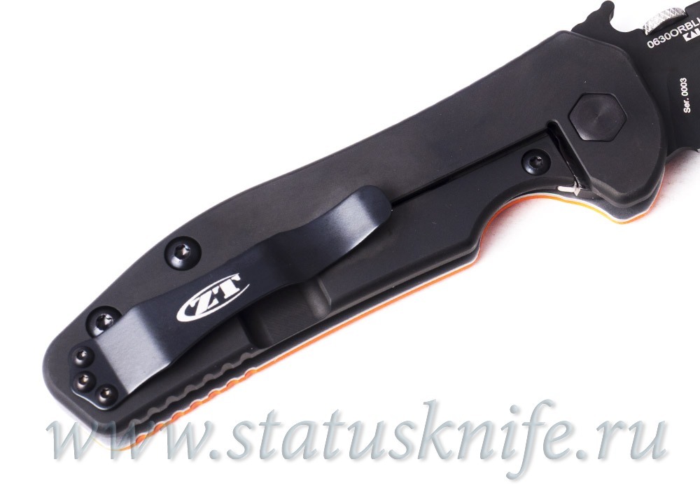 Нож Zero Tolerance ZT0630ORBLK № 0003