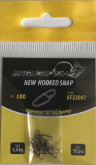 Anglerfish New hooked snap #00 Застежка (продажа от 5 шт)