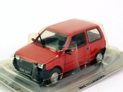 VAZ-1111 Oka WAZ 111 Lada 1:43 DeAgostini Kultowe Auta PRL-u