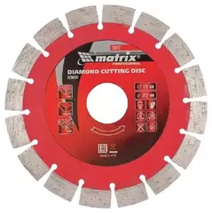 Диск алмаз 115*22,2 MATRIX PREMIUM 73172