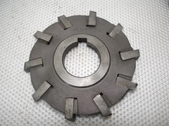 Фреза торцевая насадная 3-х сторонняя (2241-0010) 125х13х40 со вставными разнонаправленными ножами ВК8  z=10