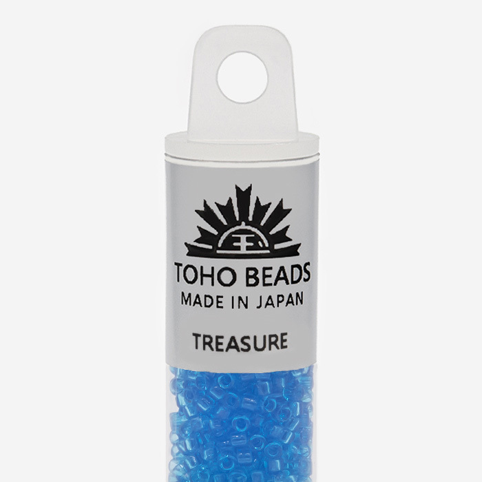 Японский бисер TOHO Treasure (№3B), прозрачный