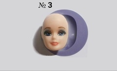 Силиконовый Молд лицо № 3