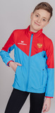 Детская беговая куртка Nordski Jr. Sport Red-Blue 2020