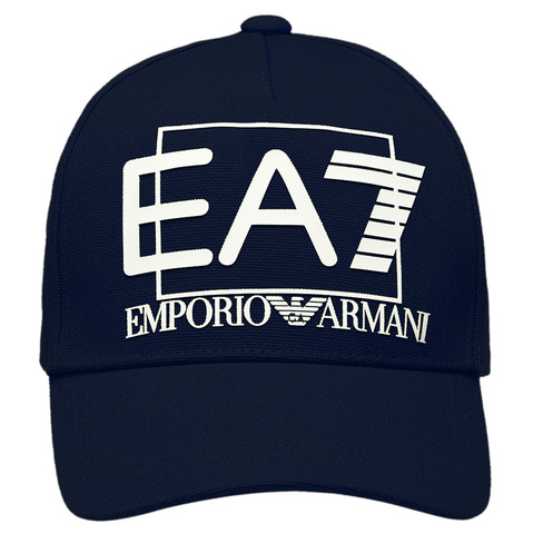 Кепка теннисная EA7 Man Woven Baseball Hat - black iris