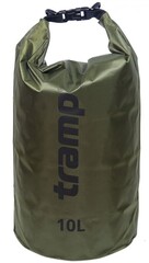 Гермомешок Tramp ПВХ Diamond RipStop 10л, оливковый