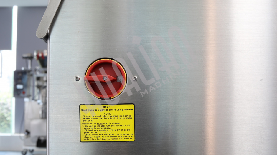Настольный вакуумный упаковщик HVC-410T/2A-G (нерж., газ) Hualian Machinery