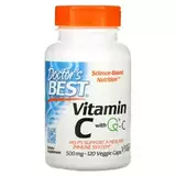 Витамин C с Quali-C, Vitamin C with Q-C 500 mg, Doctor's Best,  120 капсул 1