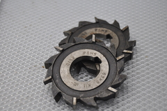 Фреза 3-хсторонняя 63х8х22 KII Р6М5 z=12 0152 разнонаправленный зуб