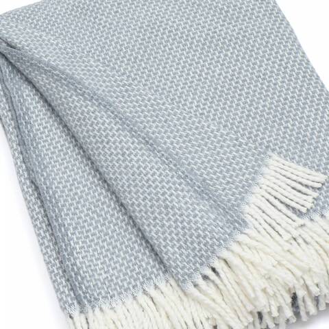 Плед 140x200 Schoner Wohnen Zen nachtblau