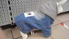 Tianchong жилет джинсовый с флисовой подкладкой