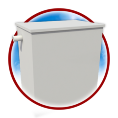 Жироуловитель Юнилос UNI-S 1 лонг(900x600x2000см;83кг;) - арт.560659