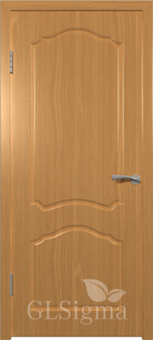 Дверь GreenLine Sigma-31, цвет миланский орех, глухая