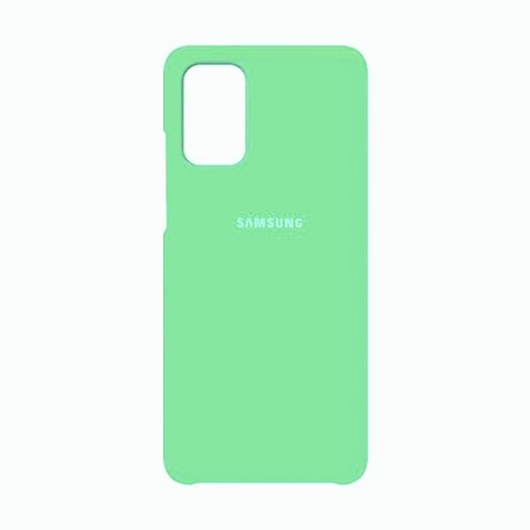 Силиконовый чехол Silicone Cover для Samsung Galaxy M31s (Мятный)