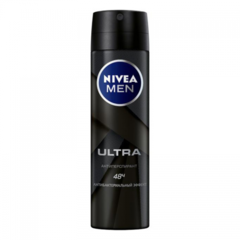 Antiperspirant \  Антиперспирант\ Anti-perspirant \ Дезодорант-спрей Антиперспирант Nivea Men Ultra с активированным углем спрей 150 мл