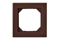 Рамка Одноместная Коричневая (Универсальный Монтаж) LIREGUS EPSILON
