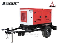 Дизельный генератор Азимут ЭД-50-Т400-2РКМ6C Deutz на шасси в кожухе с автозапуском