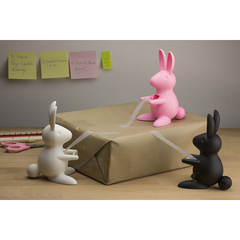 Диспенсер для скотча bunny, черный