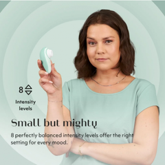 Бесконтактный клиторальный стимулятор Womanizer Liberty 2, серо-зеленый