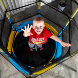 Батут DFC JUMP KIDS 55" желто-синий фото №10