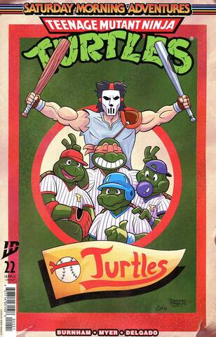 Teenage Mutant Ninja Turtles Saturday Morning Adventures Continued #22 (Cover B)