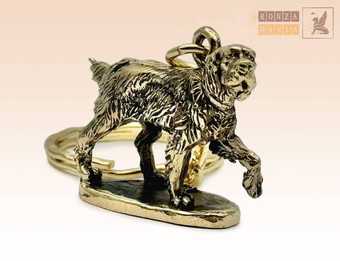 брелок Собака Сеттер