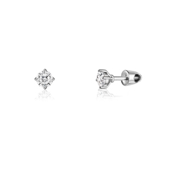 Серьги Crystal Circle с горным хрусталем