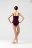 Strap leotard | wine