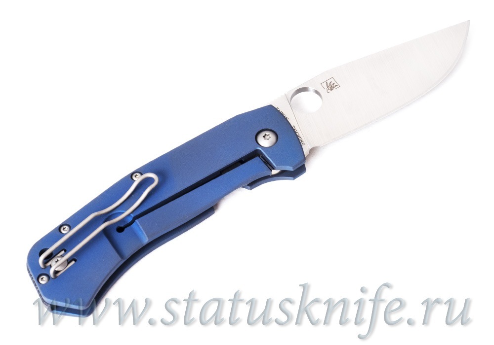 Нож Spyderco C186TIPBL Exclusive Slysz Bowie M390