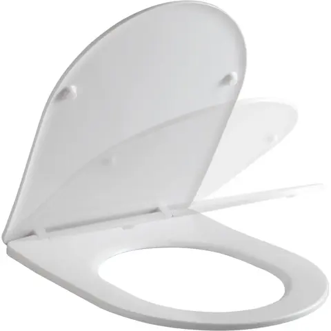 Aquatek AQ0204-00 AQ0204-00 крышка-сиденье для унитаза AQ2004, белая