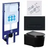 Aquatek SET Aquatek МИЯ-MB-025 4в1 SET Aquatek МИЯ-MB-025 4в1 (рама Aquatek Standard INS-0000020+ крепеж KKI-0000002+клавиша KDI-0000025+унитаз AQ2004-MB с тонким сиденьем soft-close