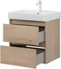 Aquanet 287901 Компл.2 - Тумба Nova Lite 60 2 ящ. цв. дуб крафт (287901)