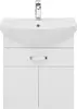 Aquanet 212657 Тумба с раковиной Aquanet Ирис 60 белый (1 ящик, 2 дверцы) (212657)