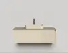 Salini 27D112ONA Подвесная тумба Domino 1200, эмаль, Onda Plus, с открытой полкой