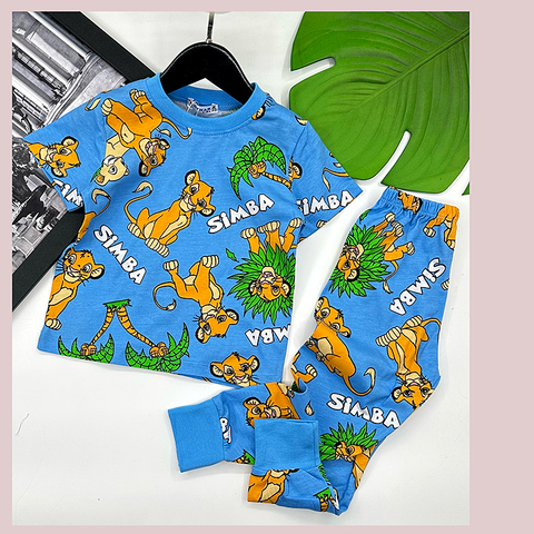 Пижама хлопок м (2-5/6-9) 250625-G712