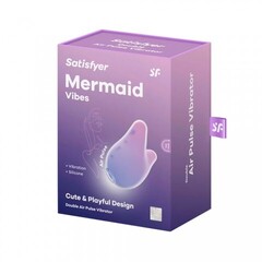 Клиторальный стимулятор с вибрацией Satisfyer Mermaid Vibes сине-фиолетовый
