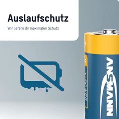 Батарейка X-POWER D ANSMANN 1.5V - 2шт