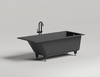 Salini CASCATA 170x75 104113MRH Ванна встраиваемая S-Sense, матовый, покраска внутренней поверхности ванны RAL
(только светлые оттенки)