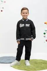 брюки  для мальчика  КР 400661/черный