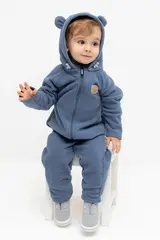 комбинезон  для мальчика  ФЛ 60007/синий кобальт