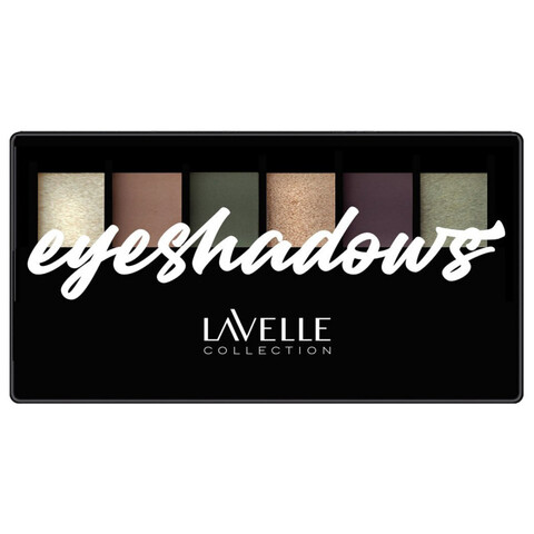 LavelleCollection Тени ES-29 6-цв тон 04 золотисто-зеленый