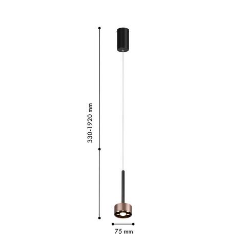 Подвесной светодиодный светильник Favourite Skive 4319-1P