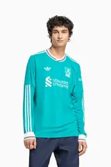 Футболка с длинными рукавами adidas Liverpool FC 25/26 3rd - бирюзовый