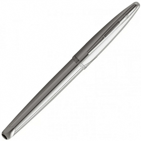 Ручка перьевая Waterman Carene Deluxe Silver Meridians CT, F (S0700170)
