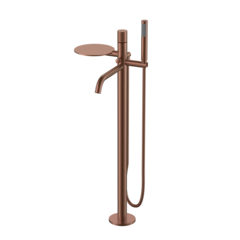 Boheme 129-BRB.2 Смеситель STICK напольный BRUSHED BRONZE ручка TOUCH фото