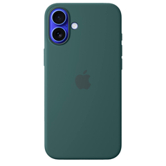Силиконовый чехол с поддержкой MagSafe Apple Silicone Case для iPhone 16 Plus, Lake Green (Озерно-зеленый)