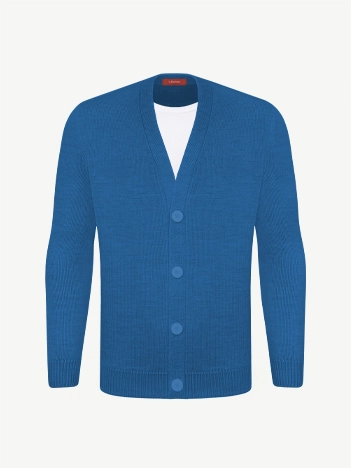 Кардиган с пуговицами из экохлопка