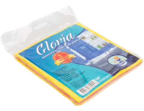 Универсальная вискозная салфетка Gloria 3шт